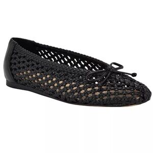 Calvin Klein Zatoria Woven Ballet Flats